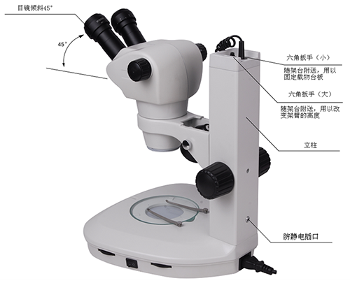 上海點應光學立體顯微鏡ZOOM-590